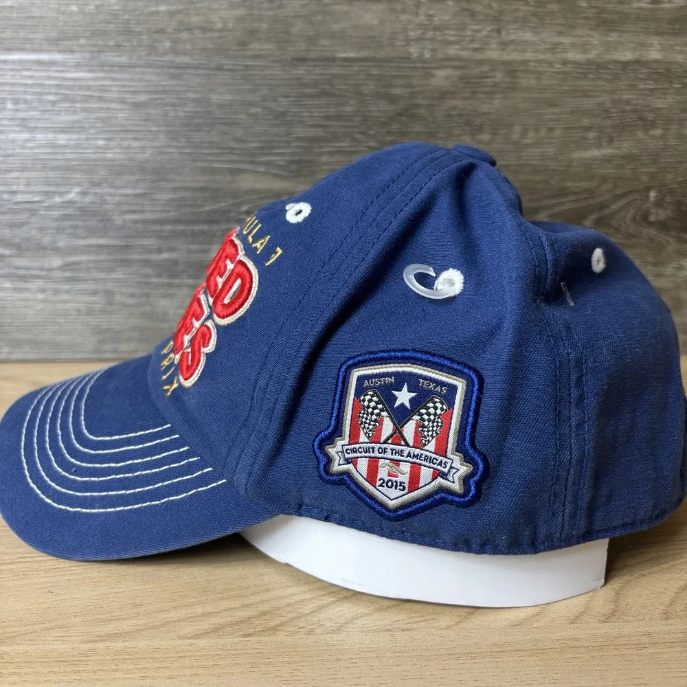 United States Grand Prix Hat Cap Strap Back Formula 1 Racing Austin Texas 2015